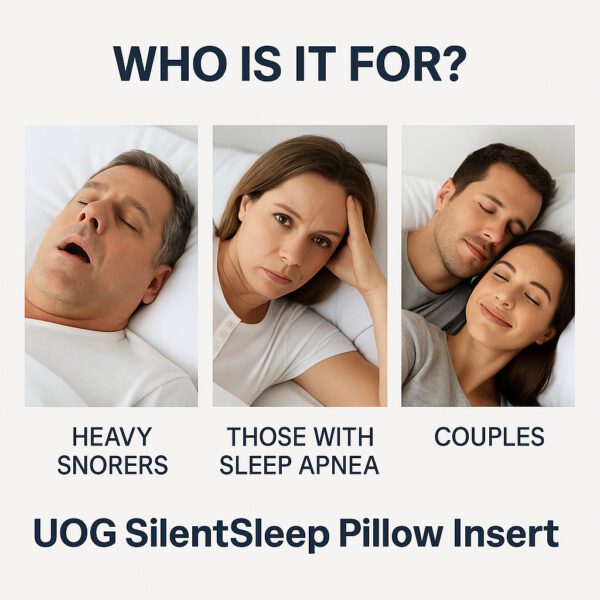 UOG SilentSleep Pillow Insert