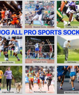 UOG (United One) Sports Socks. 5-in-All Wellness Performance Sports Socks – The World’s First Award Winning at CES 2026! Muscle-Activating Support, Foot Support & Pain Relief, Circulation Support, Shock Absorption, Injury Risk Reduction, Recovery Comfort & Sport Performance Boost | Protects the ankle joint and reinforces surrounding muscles to improve stability and maintain proper body balance | Soft, Breathable Wear, Made in USA